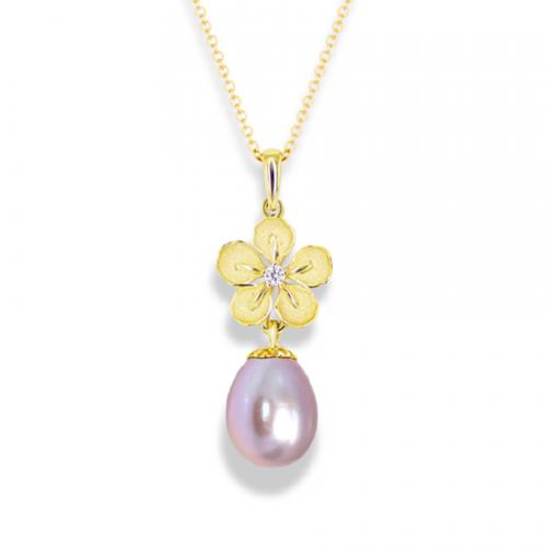 Golden Apricot Pendant - Good fortune